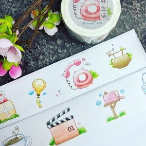 Girls Trip, Pack Your Bags, The Inn Is Open, Wide Washi Tape